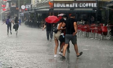 İzmir için sağanak uyarısı!