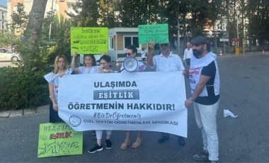 Özel okul öğretmenlerine ulaşım indirimi