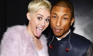 Miley Cyrus ve Pharrell Williams'dan sürpriz işbirliği