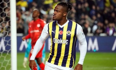 Fenerbahçe'de golün adı Michy Batshuayi: Sezona damga vuruyor...