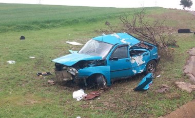 Tekirdağ'da 'mucize' gibi olay: Bu araçtan sağ çıktılar