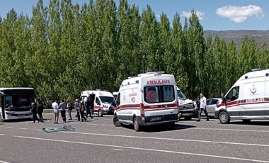 Erzurum'da feci kaza: 14 yaralı