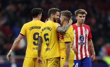 Barcelona, Atletico Madrid'i 3 golle geçti!