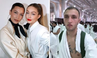 Gigi ve Bella Hadid'in erkek kardeşi Anwar Hadid umre'ye gitti