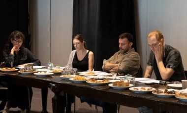 'Bir Cumhuriyet Şarkısı' filminin okuma provası yapıldı