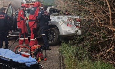 Orman İşletme Müdürlüğü aracı kaza yaptı: 3 yaralı