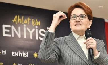 Akşener, Ahlat’ta iktidarı eleştirdi: ‘Emeklinin et, peynir alması mümkün değil’