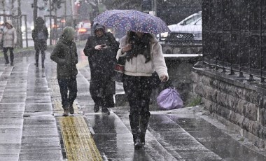 Ankara'da kar yağışı başladı