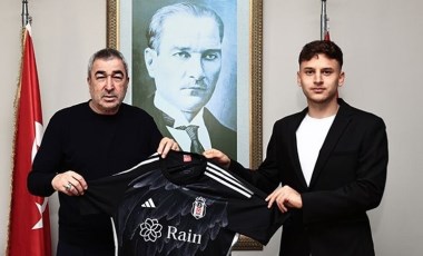 Beşiktaş genç oyuncusuyla imzaladı!