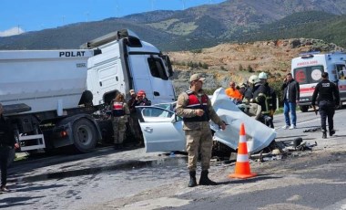 Gaziantep’te feci kaza: 2 ölü, 2 yaralı