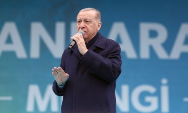 Erdoğan'ın aklı İstanbul'da... 'Büyük Ankara Mitingi'nde Murat Kurum'a oy istedi