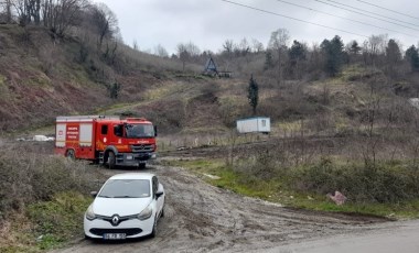 Bungalov evin bitişiğindeki kazan dairesinde yangın çıktı!