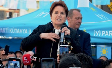 Akşener'den Kütahya'da 'emekli' mesajı: 'Erdoğan, her şey senin iki dudağın arasında...'