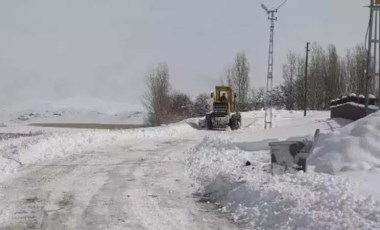 Van'da 145 yerleşim yerinin yolu kar altında