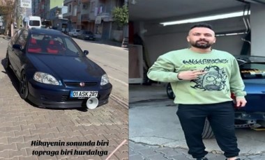 'Biri toprağa, biri hurdalığa' diyerek paylaştığı aracıyla kaza yaptı: Sürücü hayatını kaybetti araç da hurdaya döndü