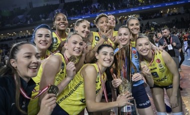 4.kez kazandı: Kupa Voley'de şampiyon Fenerbahçe!