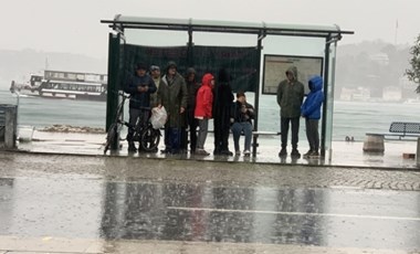 İstanbul'da beklenen fırtına ve yağış etkili oluyor