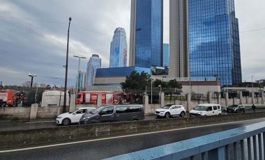 İstanbul Sabancı Center’da çıkan yangın paniğe neden oldu