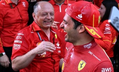 F1'de Frederic Vasseur'den Carlos Sainz'a büyük övgü: 'Bu inanılmaz bir şey'