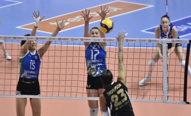 Vakıfbank, erteleme maçında Nilüfer Belediyespor'u devirdi