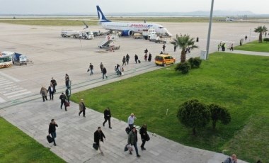 Deprem felaketinde kapanan Hatay Havalimanı yeniden seferlere başladı