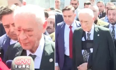 Devlet Bahçeli oy kullandı: Yüzündeki morluklar dikkat çekti!