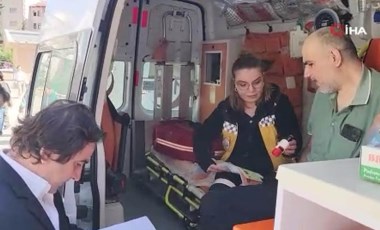 SMA hastası yurttaş oyunu ambulansta kullandı