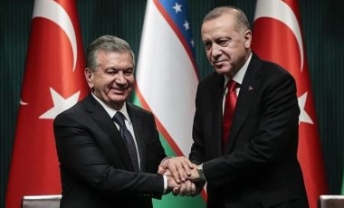 Cumhurbaşkanı Erdoğan, Özbekistan Cumhurbaşkanı ile görüştü