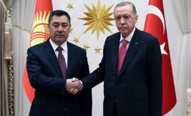 Cumhurbaşkanı Erdoğan, Kırgızistan Cumhurbaşkanı Caparov ile görüştü!