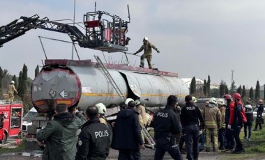 Son Dakika... Ataşehir'de akaryakıt tankerinde yangın: 1 ölü, 3 yaralı!