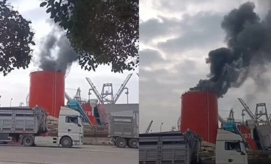 Son Dakika... SafiPort Limanı'nda tank patladı! Faicadan dönüldü