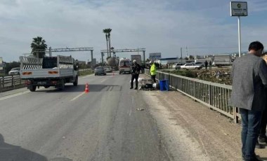 Mersin'de feci kaza... 1 ölü, 1 yaralı