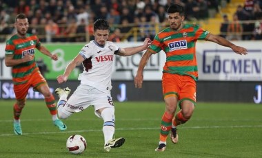 Spor yazarları Alanyaspor - Trabzonspor maçını yorumladı: 'Orta saha Trabzonspor'a sert geldi'