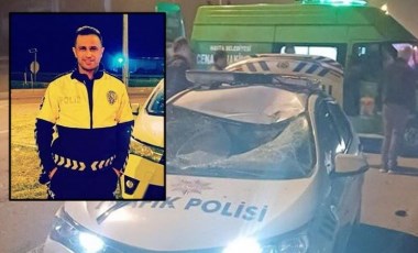 Samsun'da 'dur' ihtarına uymayan otomobilin çarptığı polis memuru şehit oldu