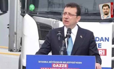 İmamoğlu: 'Gazze’yi malzeme yapıyorlar'