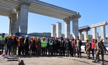 Temelini Bakan atmıştı: Şimdi işçiler grevde!