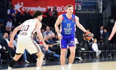 Anadolu Efes evinde çok rahat kazandı!