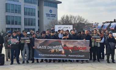 Marmara Üniversitesi İlahiyat Fakültesi öğrencilerinden Diyanet'e çağrı: 'İsrail ile ticaret haramdır fetvası yayınlansın'