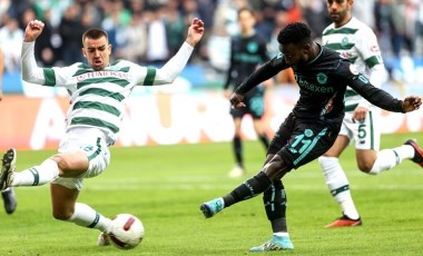 Adana Demirspor 1 puanı son dakikalarda aldı! Konyaspor 2-2 Adana Demirspor