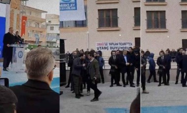 'Ticareti durdurun' dediler, gözaltına alındılar: Varank ve Özhaseki'ye protesto