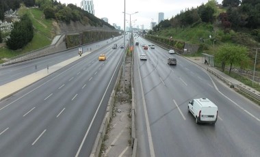 İstanbul'da bayramın ilk gününde yollar boş kaldı (10 Nisan 2024)