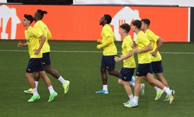 Fenerbahçe, Olympiakos maçının hazırlıklarını tamamladı