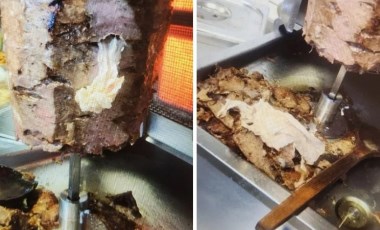 Ünlü döner zincirinde skandal görüntüler: İçinden çıkanlar şoke etti...