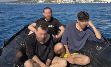 Jet ski ile Yunanistan’a kaçıyorlardı: Ölümden döndüler