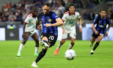 Hakan Çalhanoğlu'nun golü Inter'e yetmedi