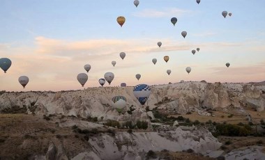 Kapadokya’yı 9 günde 240 bin kişi ziyaret etti