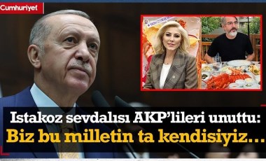 AKP'li Cumhurbaşkanı Erdoğan ıstakoz sevdalısı AKP'lileri unuttu: Biz bu milletin ta kendisiyiz...