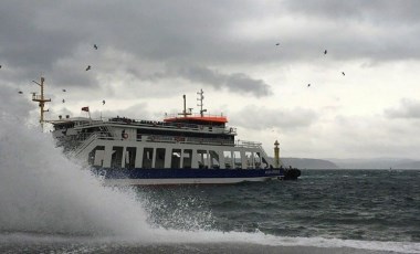 İstanbul’da deniz ulaşımına olumsuz hava engeli