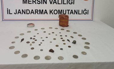 Mersin'de tarihi eser operasyonu: 2 kişi yakalandı!