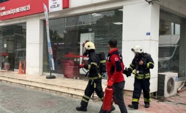 Kızılay'ın Batı Akdeniz Kan Merkezi binasında yangın!